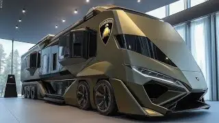 2026 Lamborghini Luxury RV Motorhome &ndash; Дом на колёсах мечты с мощностью суперкара! Полный обзор!