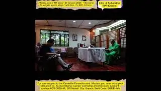 #Teresa.Com 7 AM Mass * 27 January 2026   * Mem St. Angela Merici, Virgin * w/ Fr. RPP, O.Carm. 