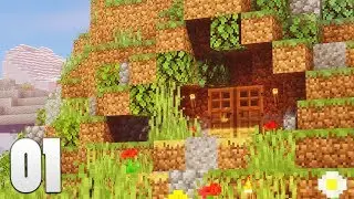 Building the Shrine! Episode 1 | Let's Play Minecraft vanilla survival 1.13