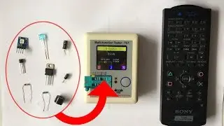 Testeur multifonction TC1 : Detection automatique des composants éléctroniques