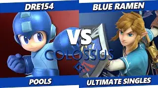 Colossus - Blue.Ramen (Link) Vs. Dre154 (Mega Man) Smash Ultimate - SSBU