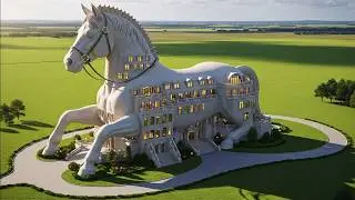 The World&rsquo;s Most Expensive WHITE HORSE MANSION! (Complete House Tour)