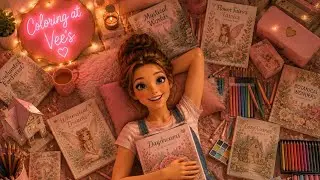 Adult coloring : my favourite colored pages in Maria Trolles coloring books
