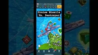 Cruise Missile Vs. Destroyer - Conflict of Nations