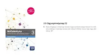 Zad9/131 Suma drugiego i czwartego wyrazu ciągu arytmetycznego wynosi 2, a różnica szóstego i trzeci
