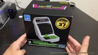 SEGA Astro City 37-Game Mini Arcade Console - Unboxing & Test Run - 20/11/2021