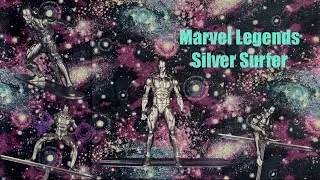Marvel Legends Silver Surfer (mini comic book wave) Action Figure Review