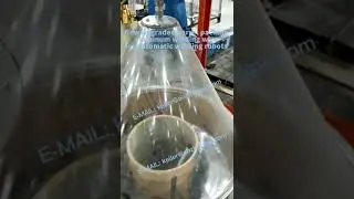 New upgraded barrel packing AWW for automatic welding robots