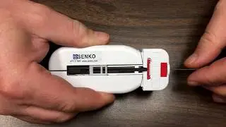 Soft-Strip&reg; 'AA' battery powered single fiber thermal stripping tool.