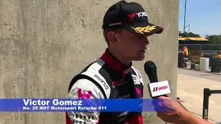 IMSA -  Interviews - Barber Motorsports Park - GT3USA Gold Winner - Victor Gomez