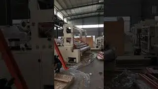 Good quality jumbo roll paper slitting rewinding machine #shorts #machine #packing #shipping