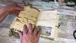 Enchanted Forest Journal Flip Through