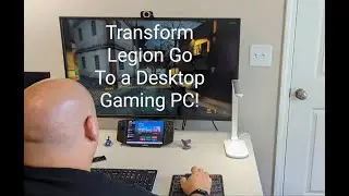 Legion Go Desktop Gaming Like a Boss, With Official Dock