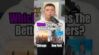 Which City Has Better Rappers: Chicago vs New York? #fyp #rap #rappers #nyc #chicago