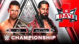 WWE DAY 1 MATCH CARD 2022 REMAKE | PSD Y PARTES By NicksGraph