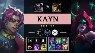 Kayn Top vs Cassiopeia - KR Diamond Patch 25.05