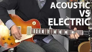 Acoustic Vs Electric Guitar - Which One is Better?