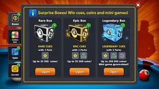 8 BALL POOL | LEGENDARY MEDUSA & KRAKEN CUE HAS BEEN OPENED NOW IN MY ACC... 😍😘