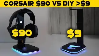 DIY RGB Headphone Stand Using Acrylic | INDIA | How To Make