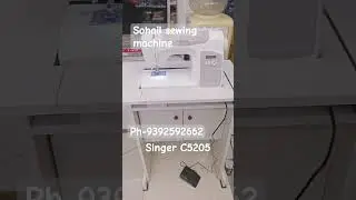#sewing  #singerC5205 #singer sewing machine