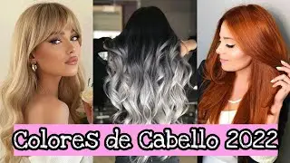 Tendencia Colores de Cabello 2022