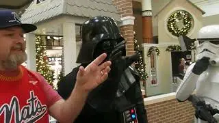 STAR WARS HOLIDAY FORCE CHOKE LESSON WITH DARTH VADER
