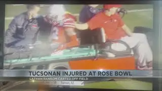 Tucsonan Lathan Ransom rushed to hospital after Rose Bowl injury with Ohio State