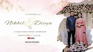 NIKHIL ❤️ DIVYA | Wedding Day | November 20, 2023 | Wedcam Weddings