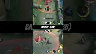 BAXIA VS HYLOS (balapan) #mobilelegends #mlbb #shortvideo #balapan