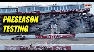 Тестовые заезды NASCAR на автодроме North Wilkesboro Speedway - 13 января 2026 года