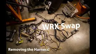 WRX Swap - Vlog 1 - Removing the Wiring Harness