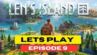 Len&rsquo;s Island 1.0 | Ep 9 - Stronghold Labyrinth Dungeon, Stone Golem Boss & Shark Hunt