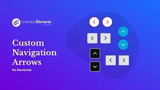 Элемент управления «Карусель» Elementor с настраиваемыми стрелками навигации