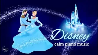 DISNEY Soft Piano Music - 1h Relaxing BGM for Studying, Sleeping, Concentrating