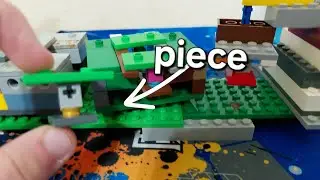 I built a crazy Lego puzzle