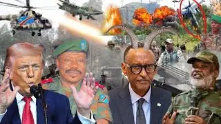 TENSION &Agrave; UVIRA BRAVO WAZALENDO BOMBARDEMENT GRAVE DES AVIONS RWANDAIS TRUMP FRAPPE KAGAME EYINDI