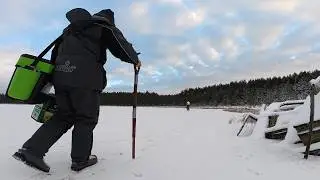Okonie z TAJNEGO LEŚNEGO JEZIORKA !!!