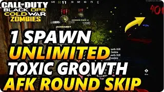 Cold War Zombie Glitches: 1 Spawn Unlimited Toxic Growth AFK Round Skip Glitch - Die Maschine