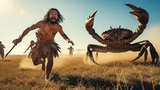 Life 4 Million Years Ago | Crab ATTACKS Prehistoric Tribes !
