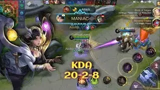 HYPER CARRY LUNOX 😍 | LUNOX MANIAC 😱| FULL RANKED GAMEPLAY | WOLF XOTIC | MOBILE LEGENDS