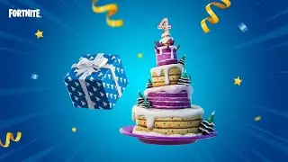 Throw Birthday Presents! (4) - Unlock cupcake 4? Score! Emoticon! | Fortnite Birthday Quests