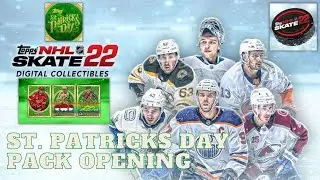 Topps NHL Skate Hockey Card Trader - St. Patricks Day Pack Opening