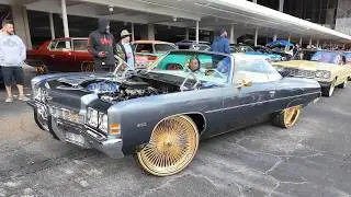 1972 Impala Convertible Donk Shows Off Conventional Motor!