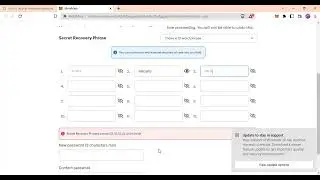 How to recover metamask password