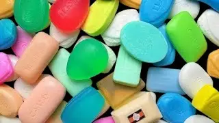 🌈 Soap boxes with foam 🌈 Lots of foam ASMR soap satisfying video 🤤 Help you sleep 💤