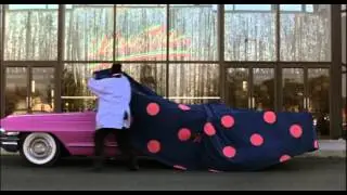 Hollywood Montrose (Meshach Taylor) covers his car - Mannequin (1987)