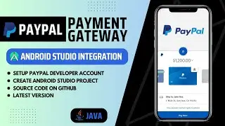 How to Add PayPal Payment Gateway in Android Studio Java Tutorial