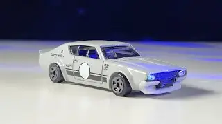Hot Wheels Mainline Review: Nissan Skyline 2000GT-R LBWK  | 2024 Then and Now