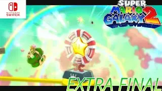 EL NIVEL DEFINITIVO Super Mario Galaxy 2 Gameplay Extra Final: Sin Comentarios (Nintendo Switch)