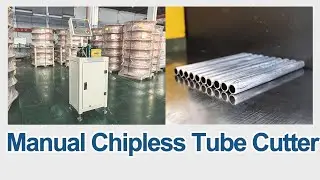 No Burr Free Manual Aluminum Copper Chipless Tube Orbital Cutting Machine